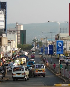 [Photo:Downtown Kisumu]